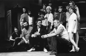 La troupe autour d'Eric Kahane